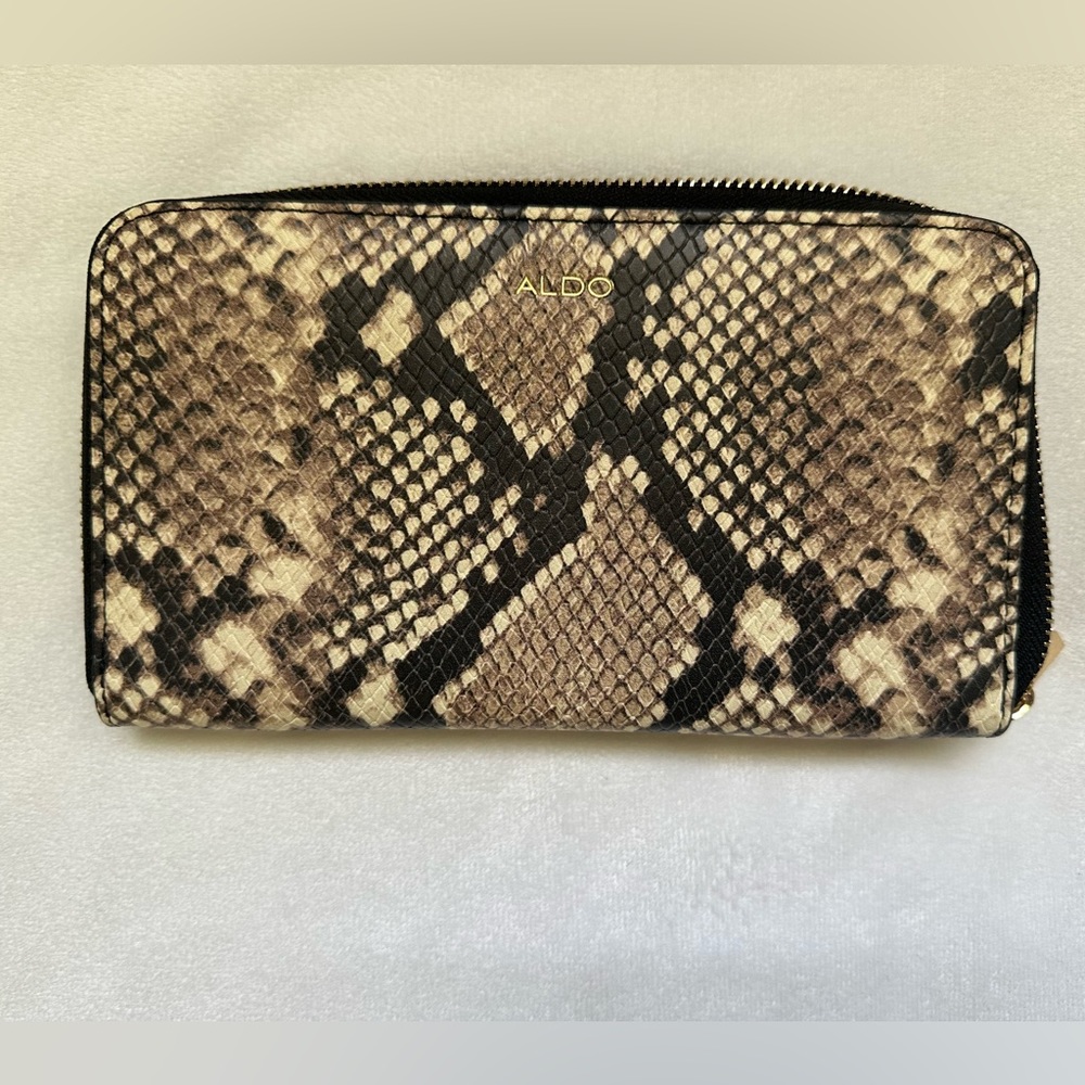 Aldo Snake Skin Wallet